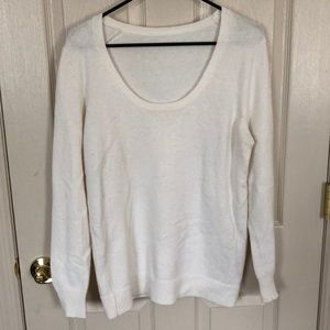 Scoop Neck Knit Sweater